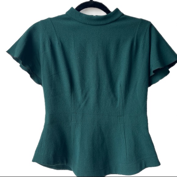 Marc Jacobs 100% Wool Green Top l Size 0 l like-new - Picture 1 of 5
